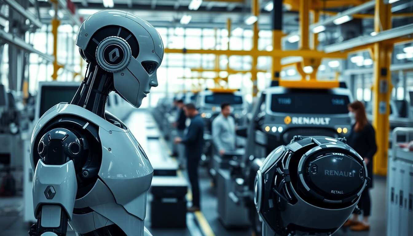 La r&eacute;volution robotique &agrave; l'usine