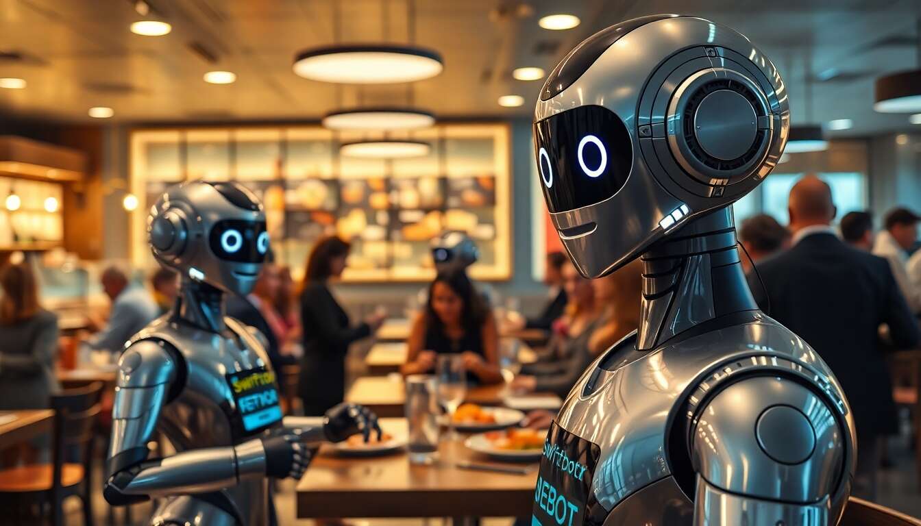 Applications du swiftbot dans les restaurants