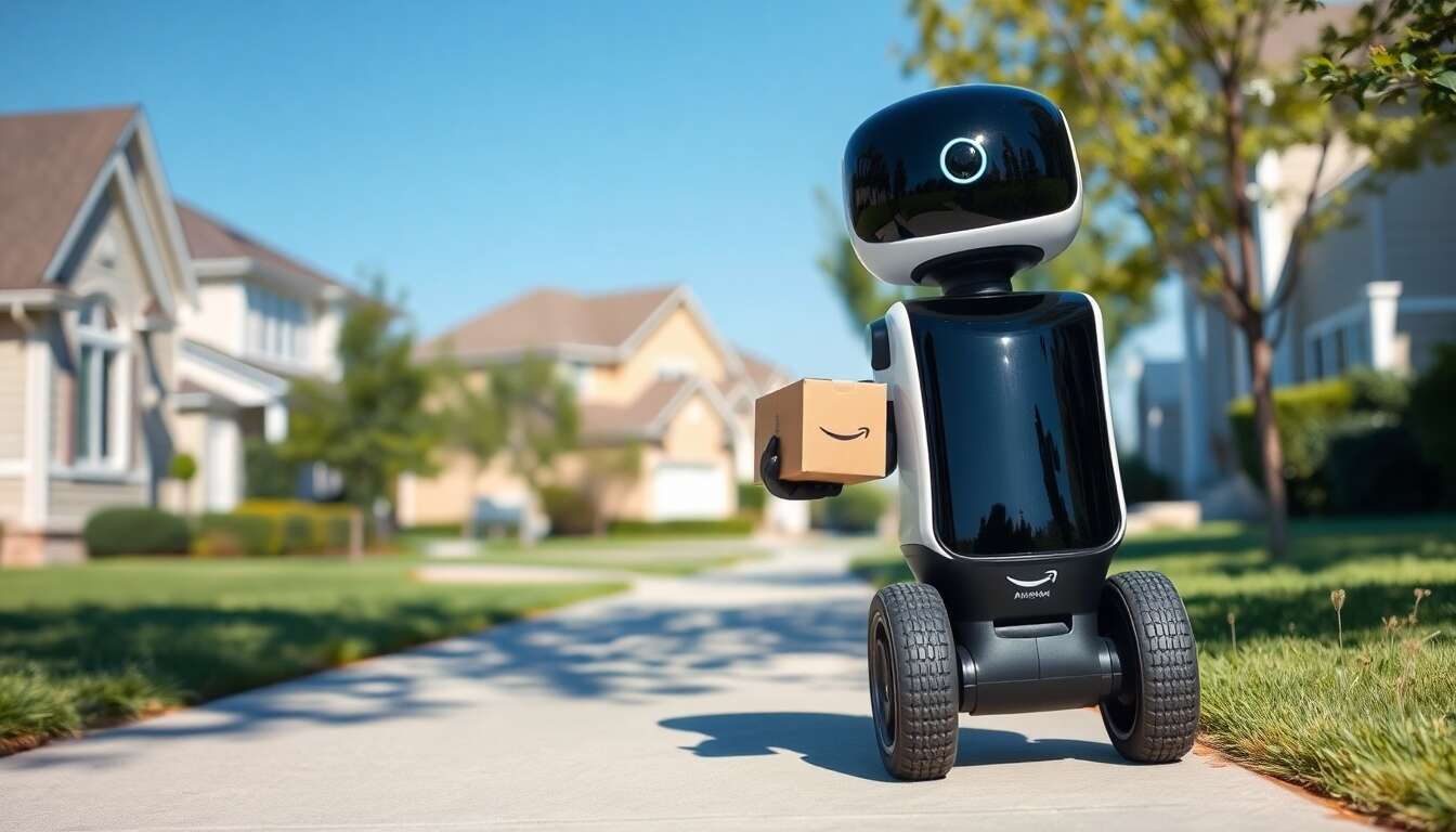 Amazon scout : la r&eacute;ponse robotis&eacute;e d'amazon