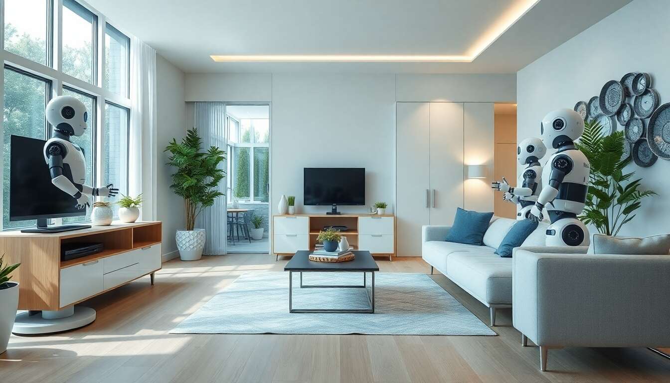 Robotique domestique : vers une maison entièrement automatisée