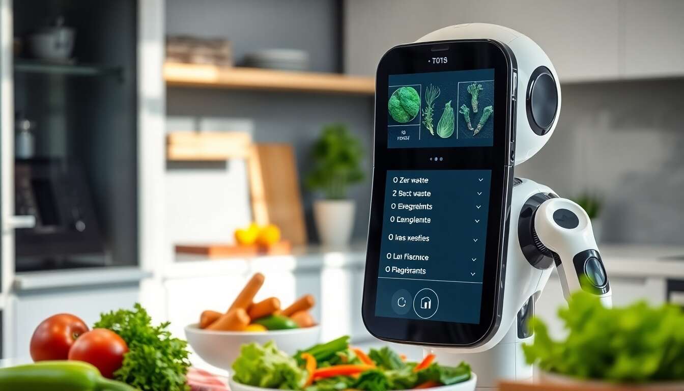 R&eacute;duction du gaspillage alimentaire gr&acirc;ce aux robots