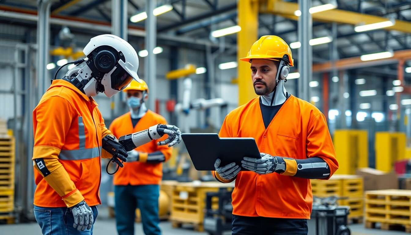 Solutions technologiques pour optimiser la s&ucirc;ret&eacute; avec les cobots