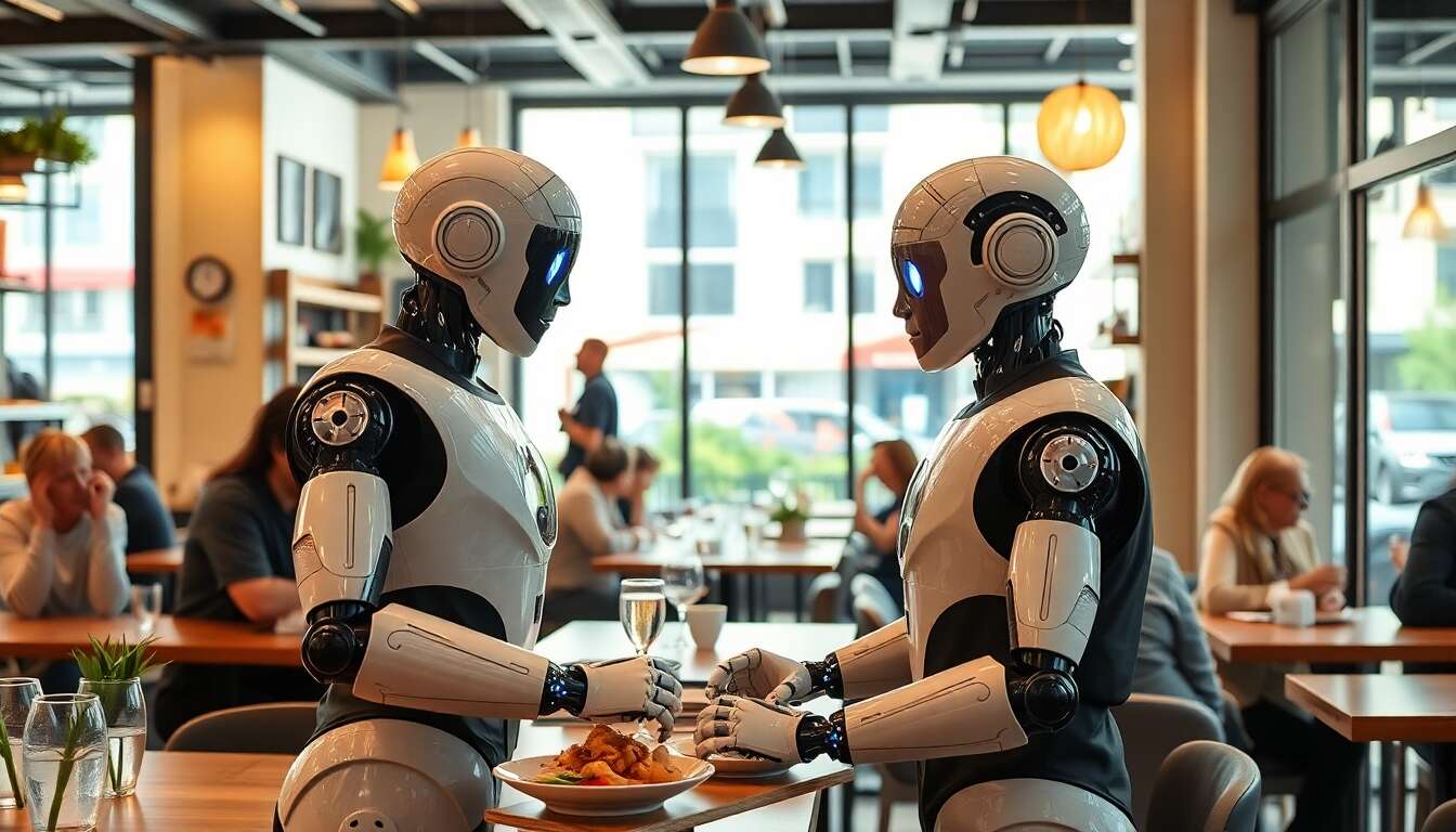 Les robots serveurs : une solution innovante