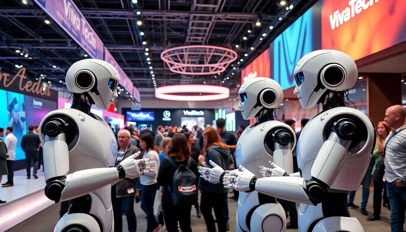 Les robots &agrave; vivatech : des avanc&eacute;es spectaculaires